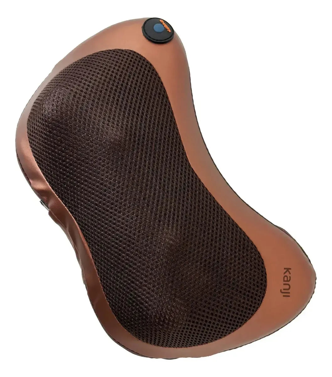 Masajeador Cervical Kanji Shiatsu con Calor Infrarrojo para Cuello, Espalda y Hombros