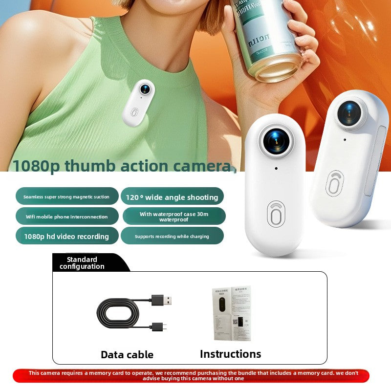 Mini Cámara de Acción 4K Ultra HD para Deportes y Aventuras